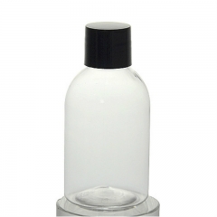 50ml 1.7 أوقية واضح من البلاستيك الزجاجات الفارغة القابلة لإعادة الملء السفر زجاجات الشامبو