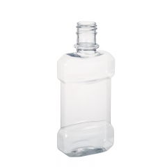 صديقة للبيئة وقابلة لإعادة التدوير 250 مل زجاجة بلاستيكية للحيوانات الأليفة لزجاجة غسول الفم