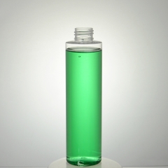  200ML اسطوانة فارغة جولة زجاجة الحيوانات الأليفة