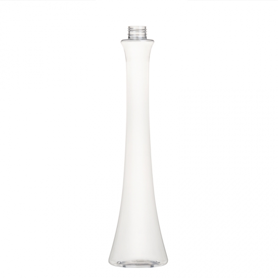 شكل برج زجاجة الخصر الصغيرة 500ML فارغة 16oz مستحضرات التجميل حاوية الحيوانات الأليفة زجاجة بلاستيكية