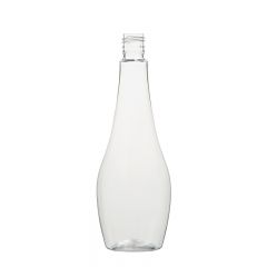 وعاء زجاجة البطن 420ML زجاجة الحيوانات الأليفة البلاستيكية للعناية بالبشرة