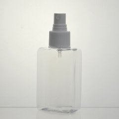  100ML زجاجات مسطحة زجاجات بلاستيكية واضحة