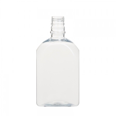  380ML تصميم فريد من نوعه البيرة شكل مسطح عالية الرقبة زجاجة الحيوانات الأليفة