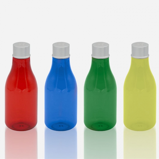 زجاجات محلول بلاستيك PET