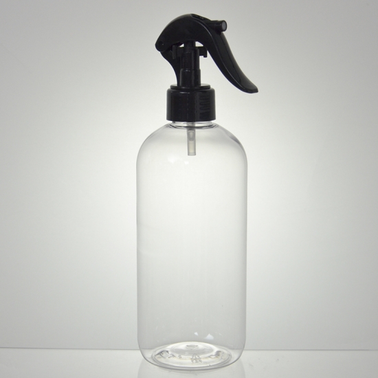 زجاجة بلاستيكية بيضاوية شفافة كوزمو